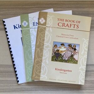 Memoria Press Kindergarten Enrichment Guide Book of Crafts Recitation Homeschool
